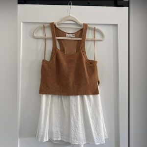 Knit tank top from Anthropologie